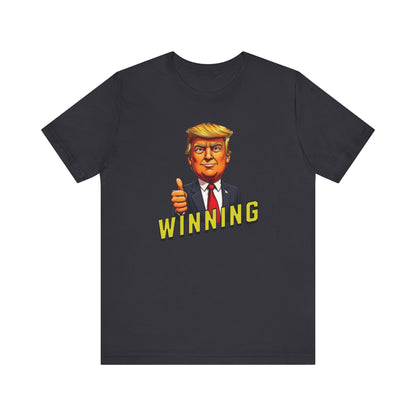 Trump Winning -  Men's Jersey Short Sleeve Tee