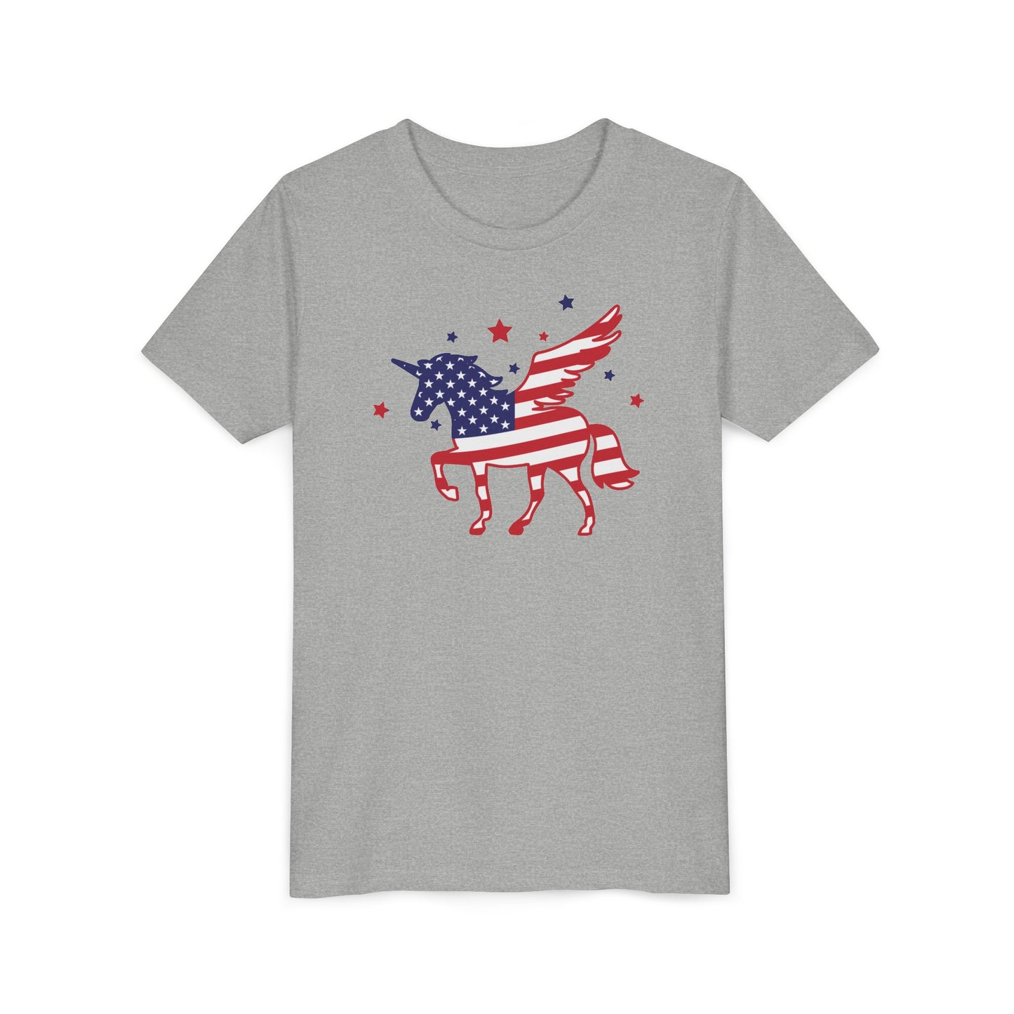 American Unicorn - Boys Youth Short Sleeve Tee