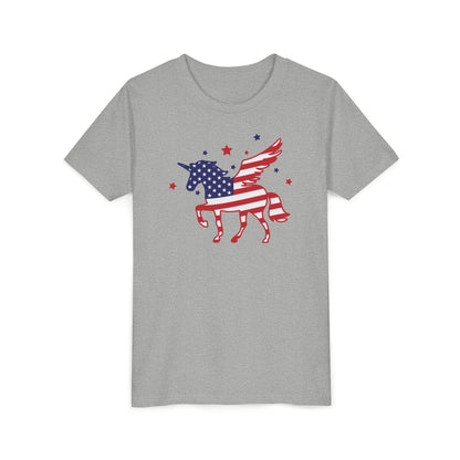 American Unicorn - Boys Youth Short Sleeve Tee