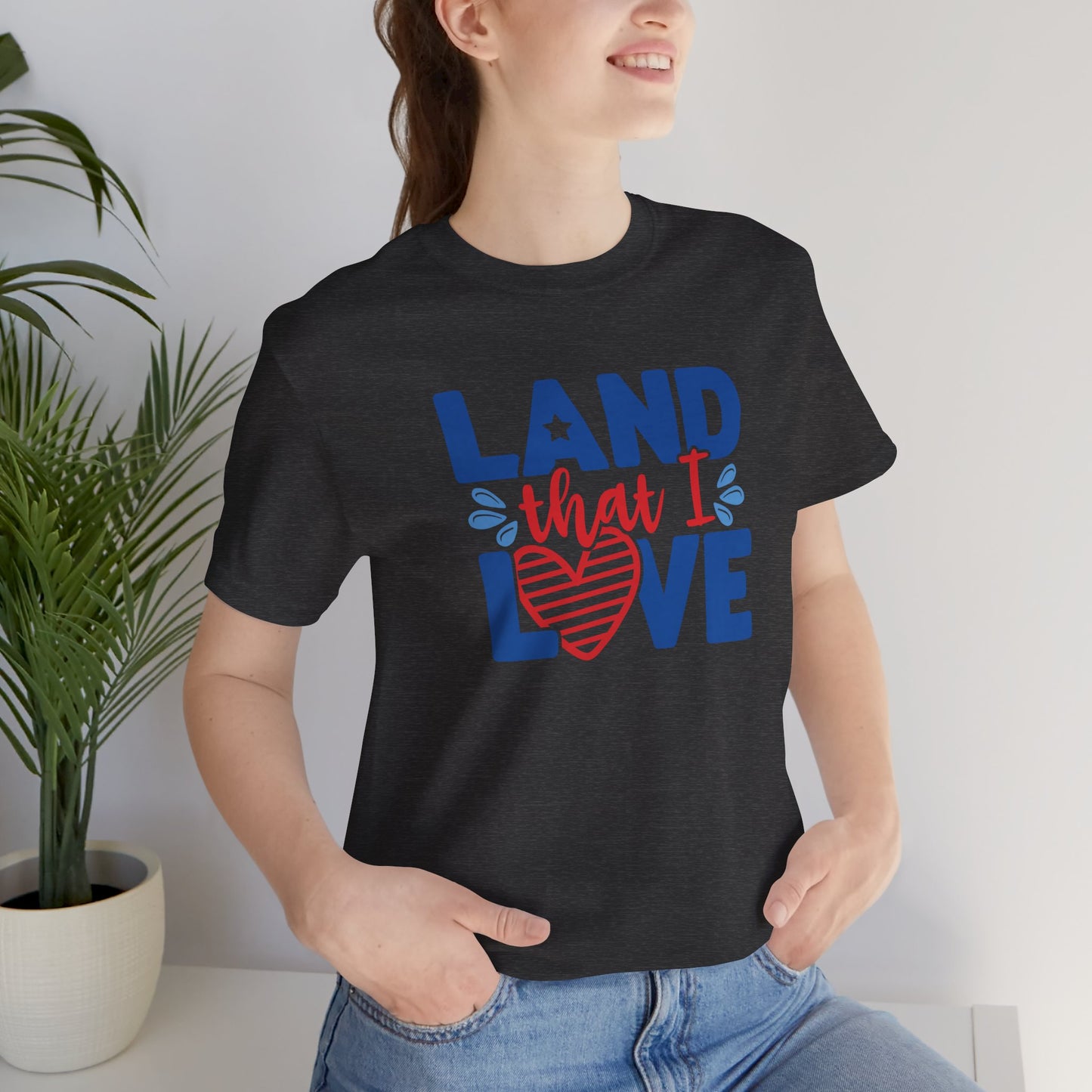 Land That I Love - Ladies Jersey Short Sleeve Tee