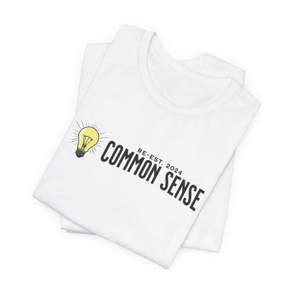 Common Sense - Ladies Jersey Short Sleeve Tee