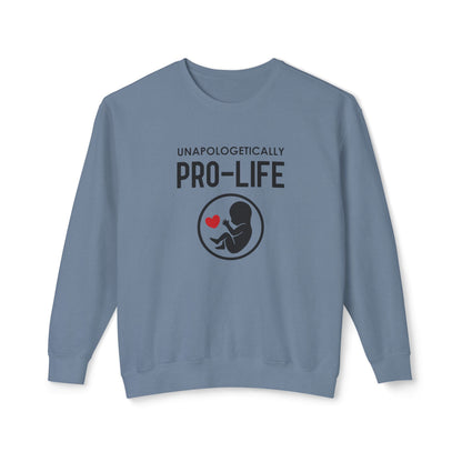 Pro Life - Lightweight Crewneck Sweatshirt