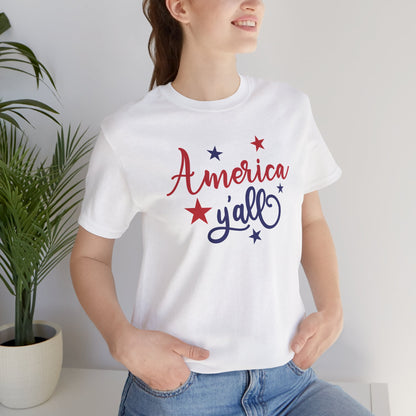 America Yall - Ladies Jersey Short Sleeve Tee