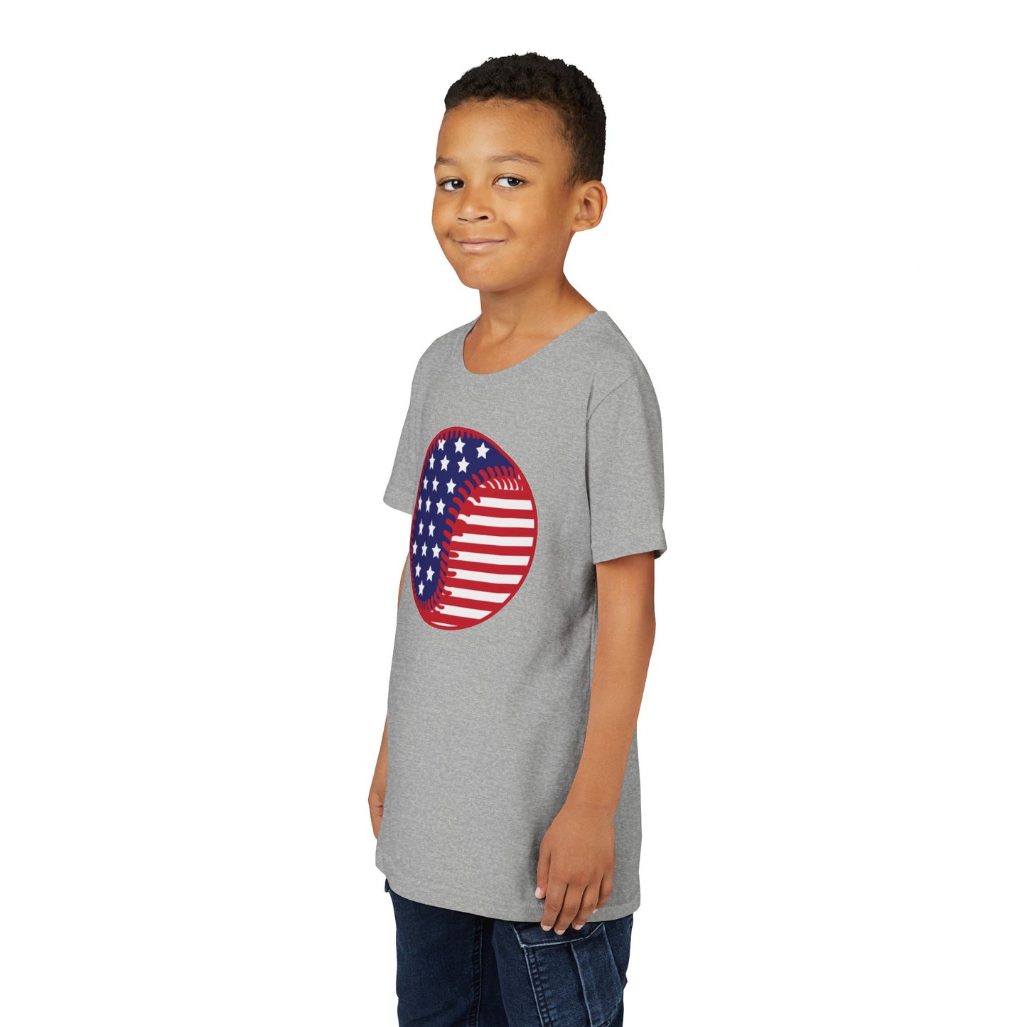 American Baseball - Boys Youth Short Sleeve Tee