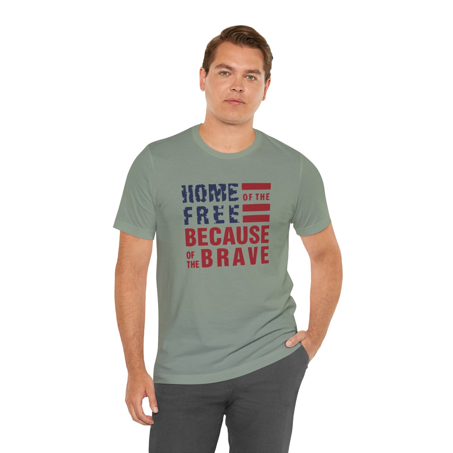 Home Of The Free - Men's Jersey Short Sleeve Tee