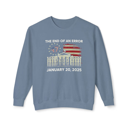 The End Of An Error - Ladies Lightweight Crewneck Sweatshirt