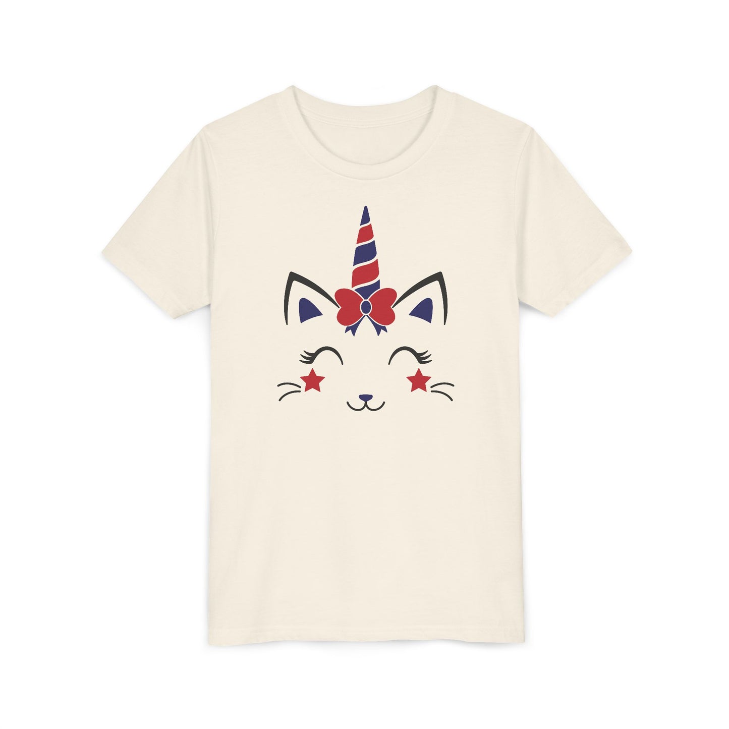 American Cat - Girls Youth Short Sleeve Tee