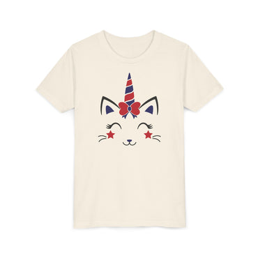 American Cat - Girls Youth Short Sleeve Tee