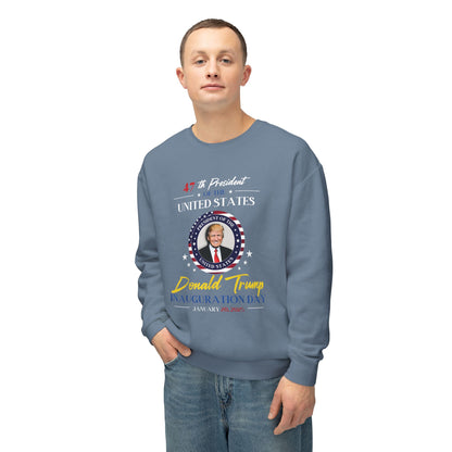 Trump Inauguration - Men's Lightweight Crewneck Sweatshirt