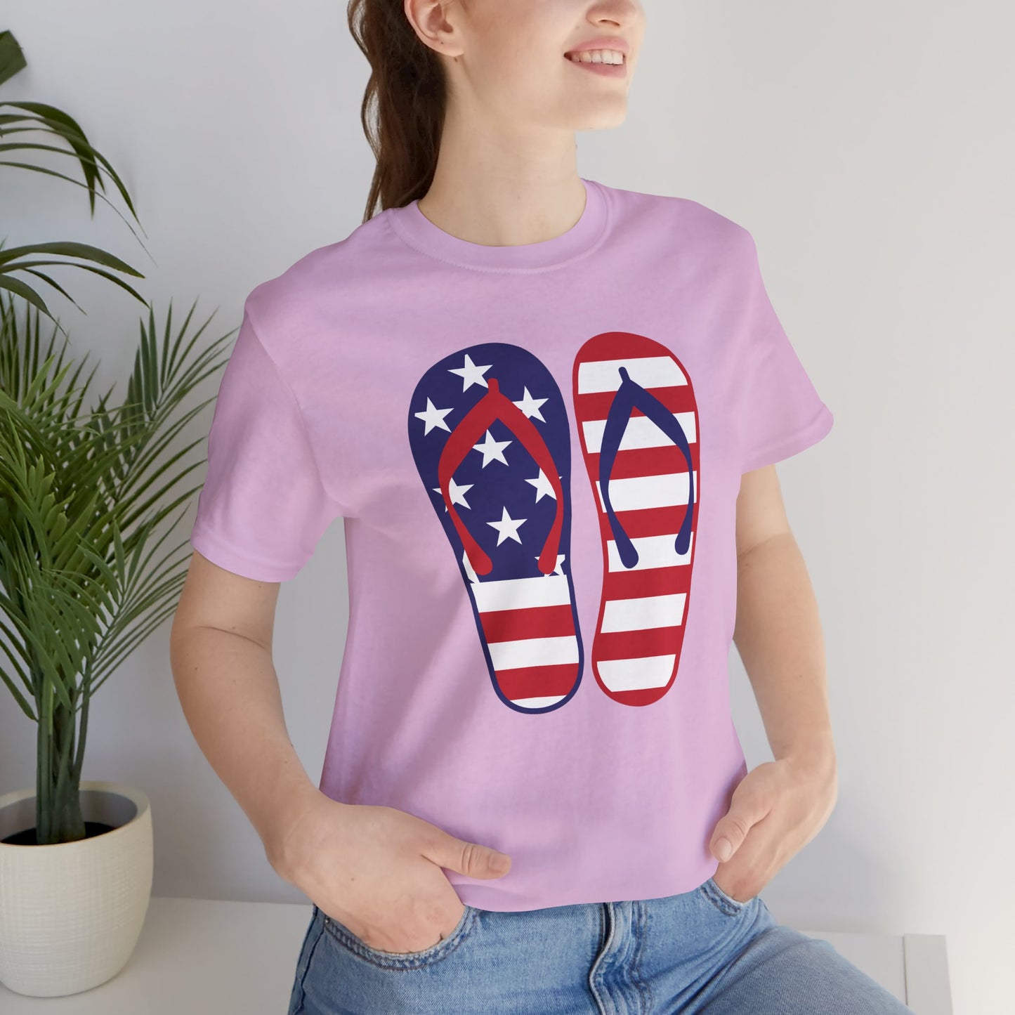 American Flip Flops - Ladies Jersey Short Sleeve Tee