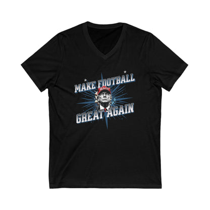 Make Football Great Again - Men's Jersey Short Sleeve V-Neck Tee