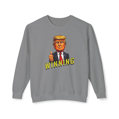 Trump Winning - Ladies Lightweight Crewneck Sweatshirt