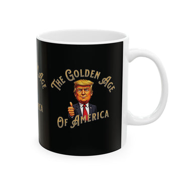 Golden Age of America - Ceramic Mug, (11oz.)