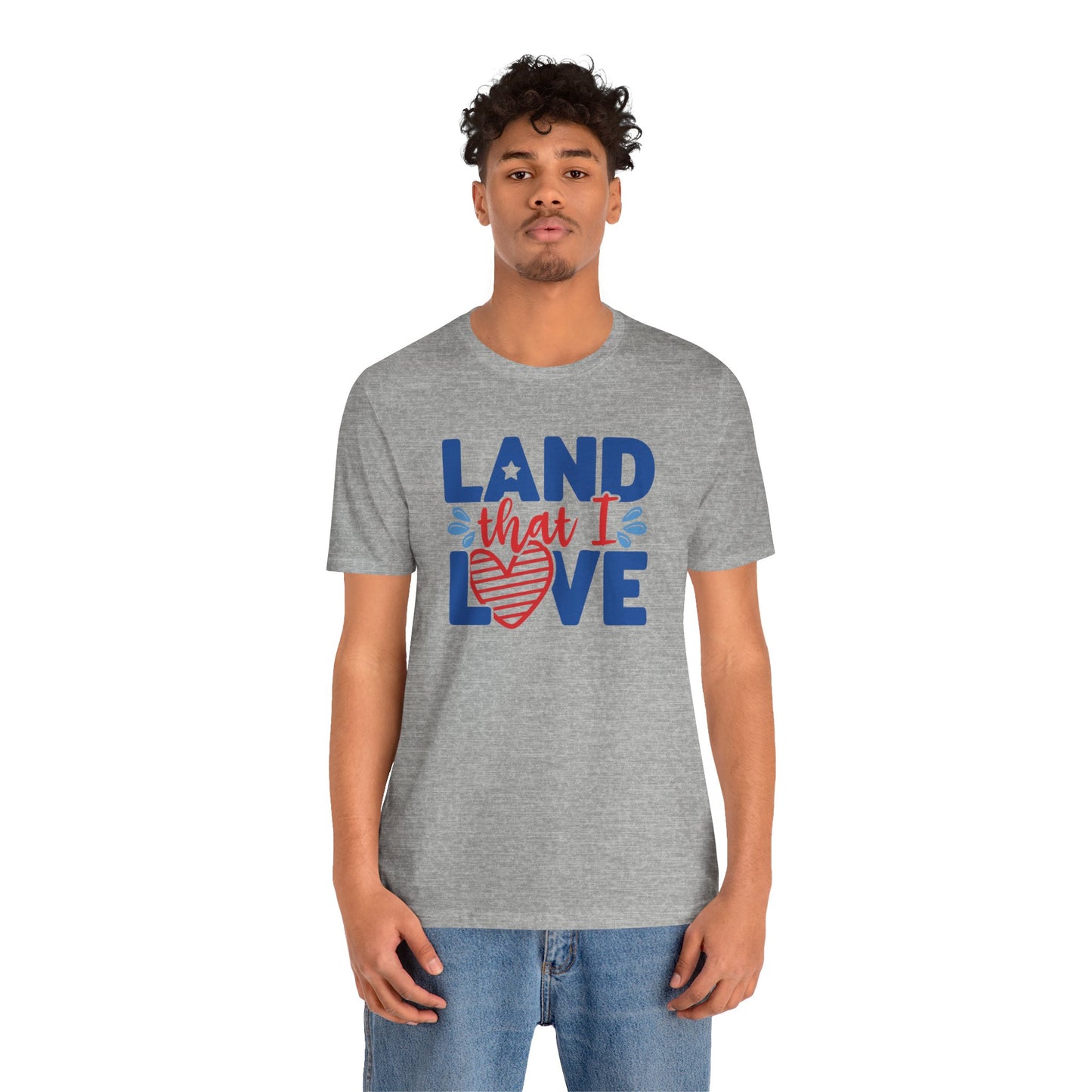 Land That I Love - Men's Jersey Short Sleeve Tee