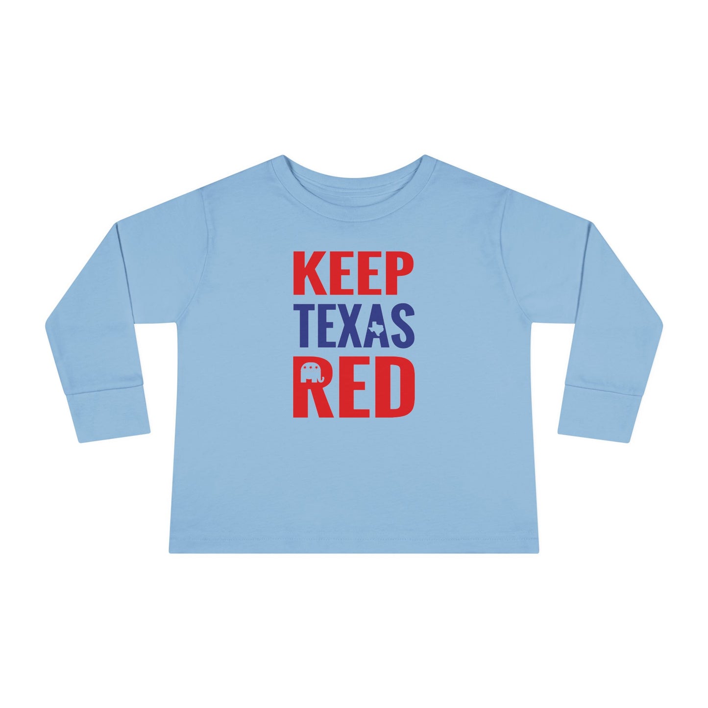 Keep Texas Red - Toddler Long Sleeve Tee