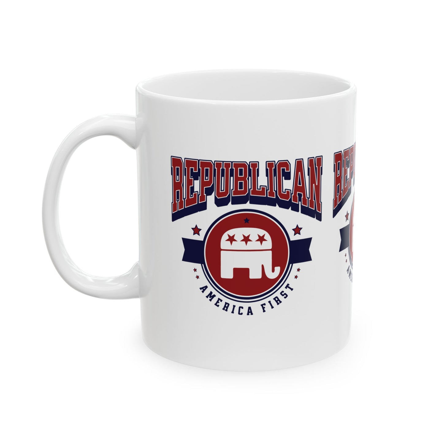 Republican - Ceramic Mug, (11oz.)