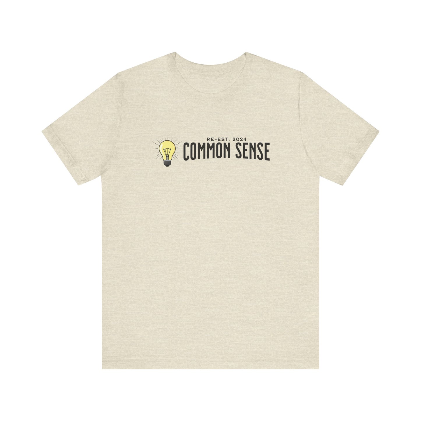 Common Sense - Ladies Jersey Short Sleeve Tee