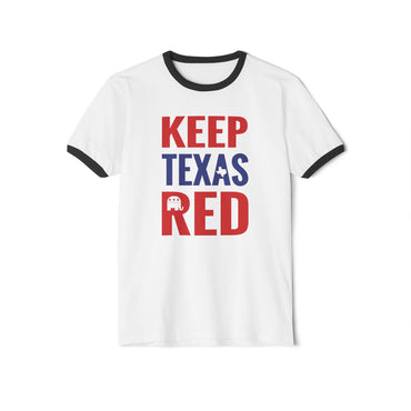 Keep Texas Red - Cotton Ringer T-Shirt