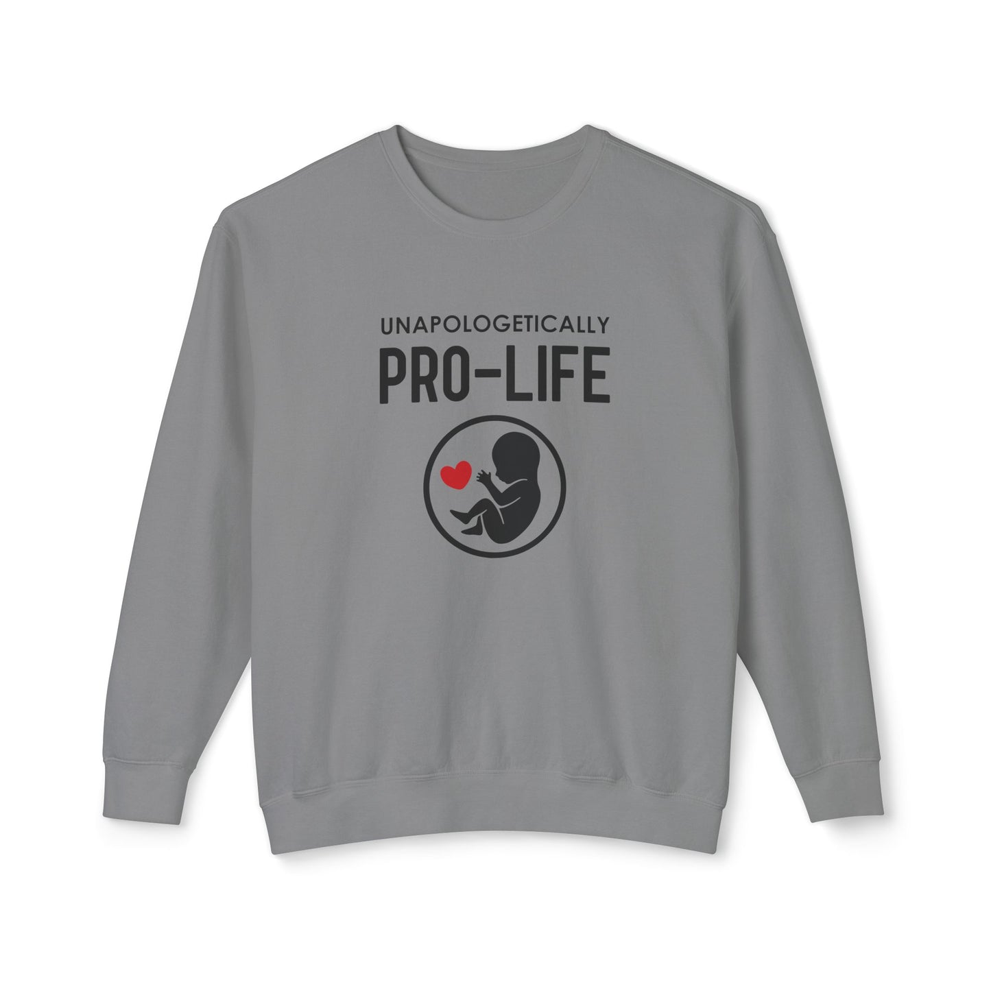 Pro Life - Lightweight Crewneck Sweatshirt