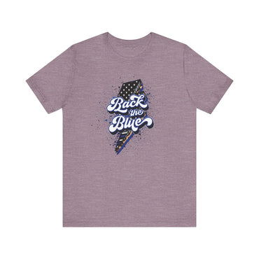 Back The Blue - Ladies Jersey Short Sleeve Tee