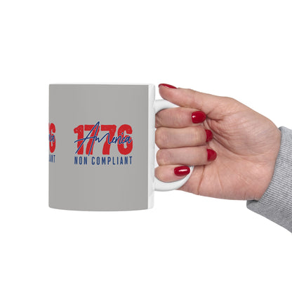 1776 Non Compliant - Ceramic Mug, (11oz.)