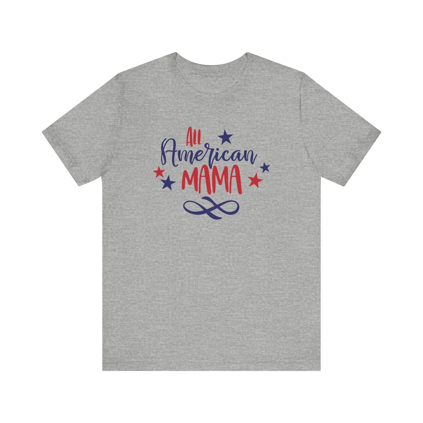 All American Mama - Ladies Jersey Short Sleeve Tee