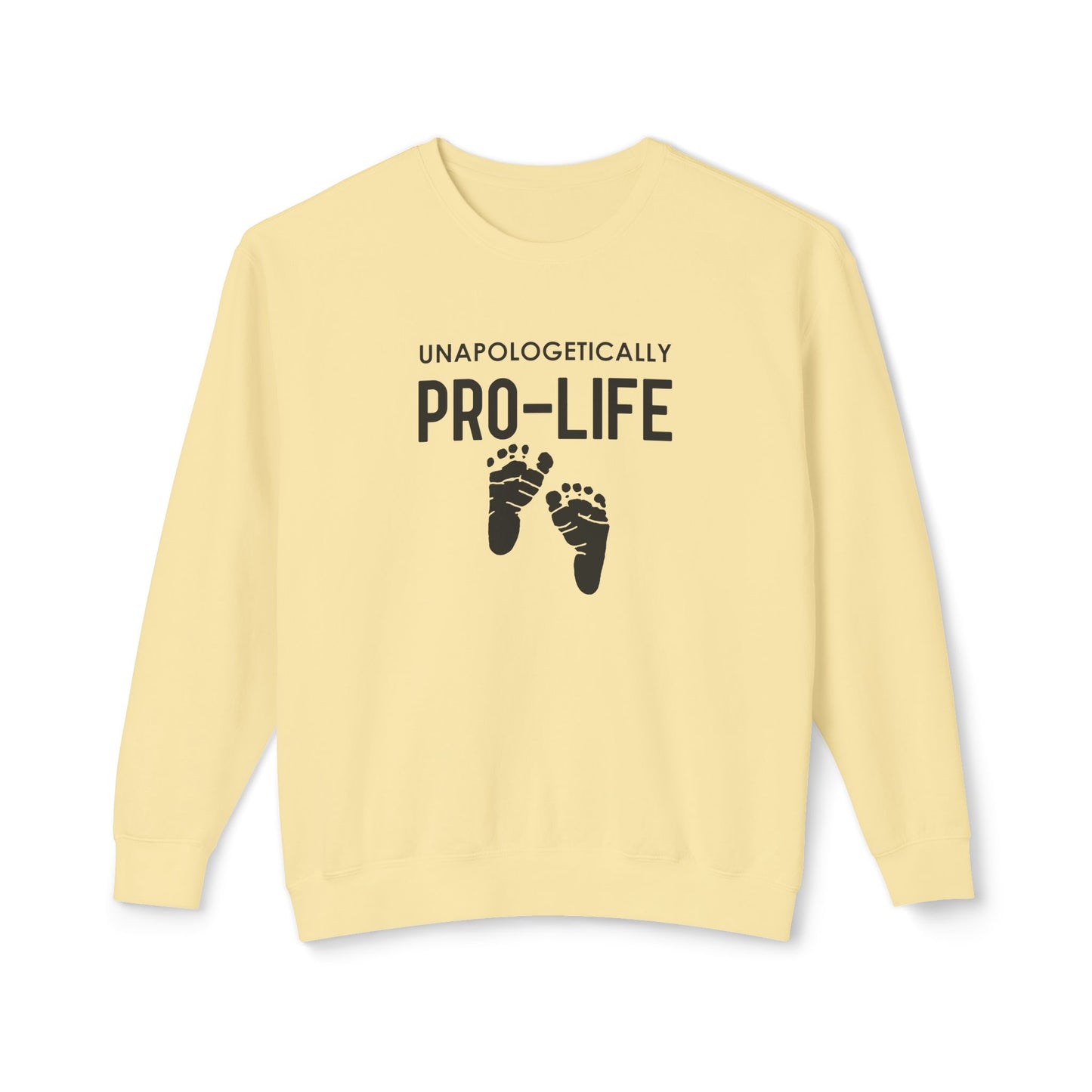 Pro Life - Lightweight Crewneck Sweatshirt