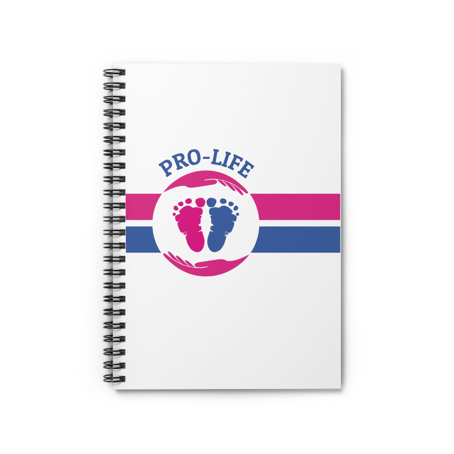 Pro Life - Spiral Notebook - Ruled Line