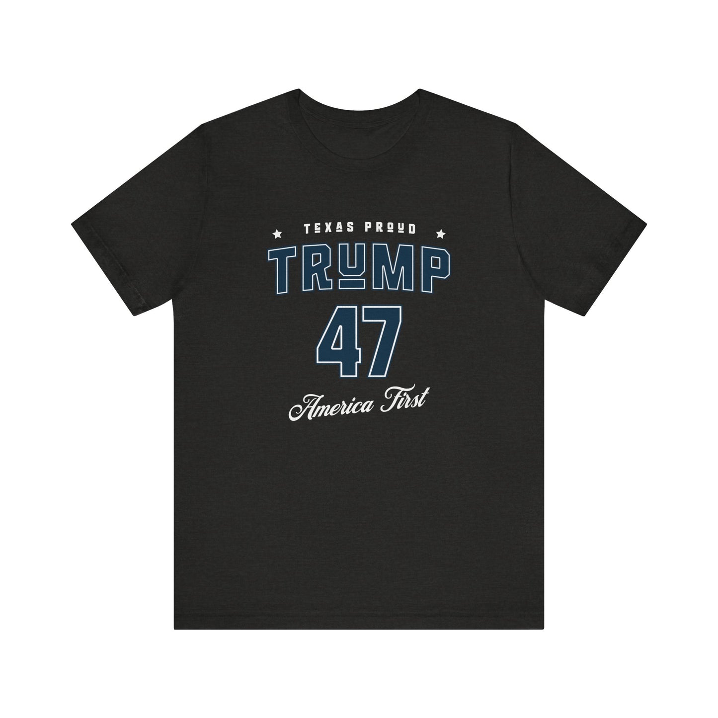 Texas Proud Trump 47 - Men's Jersey Short Sleeve Tee