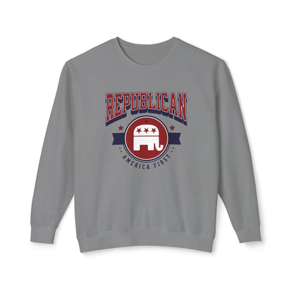 Republican - Men's Lightweight Crewneck Sweatshirt