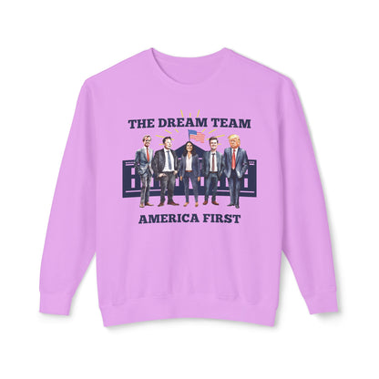 The Dream Team - Ladies Lightweight Crewneck Sweatshirt