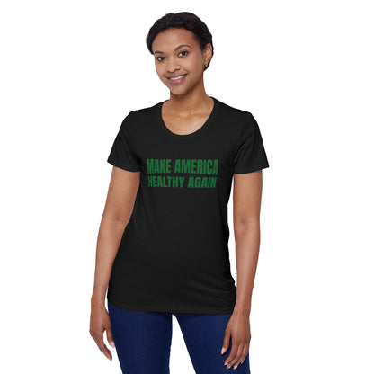 Make America Healthy Again - Ladies Organic Short Sleeve T-Shirt