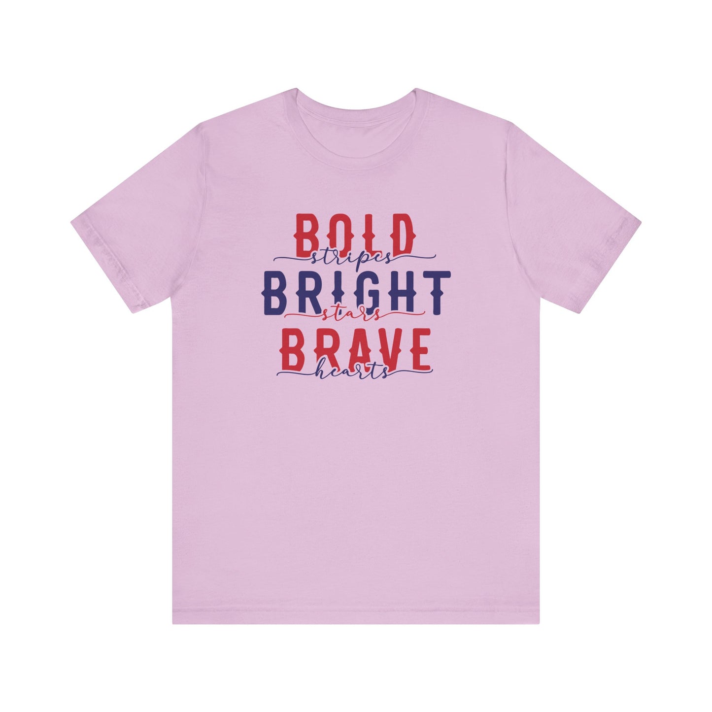 Bold Bright Brave - Ladies Jersey Short Sleeve Tee