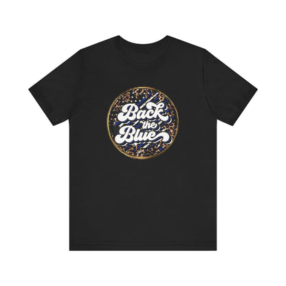 Back The Blue - Ladies Jersey Short Sleeve Tee