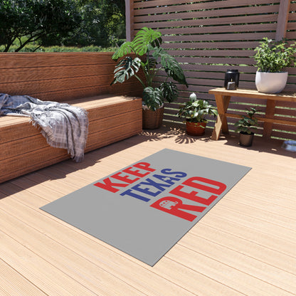 Keep Texas Red - Outdoor Rug