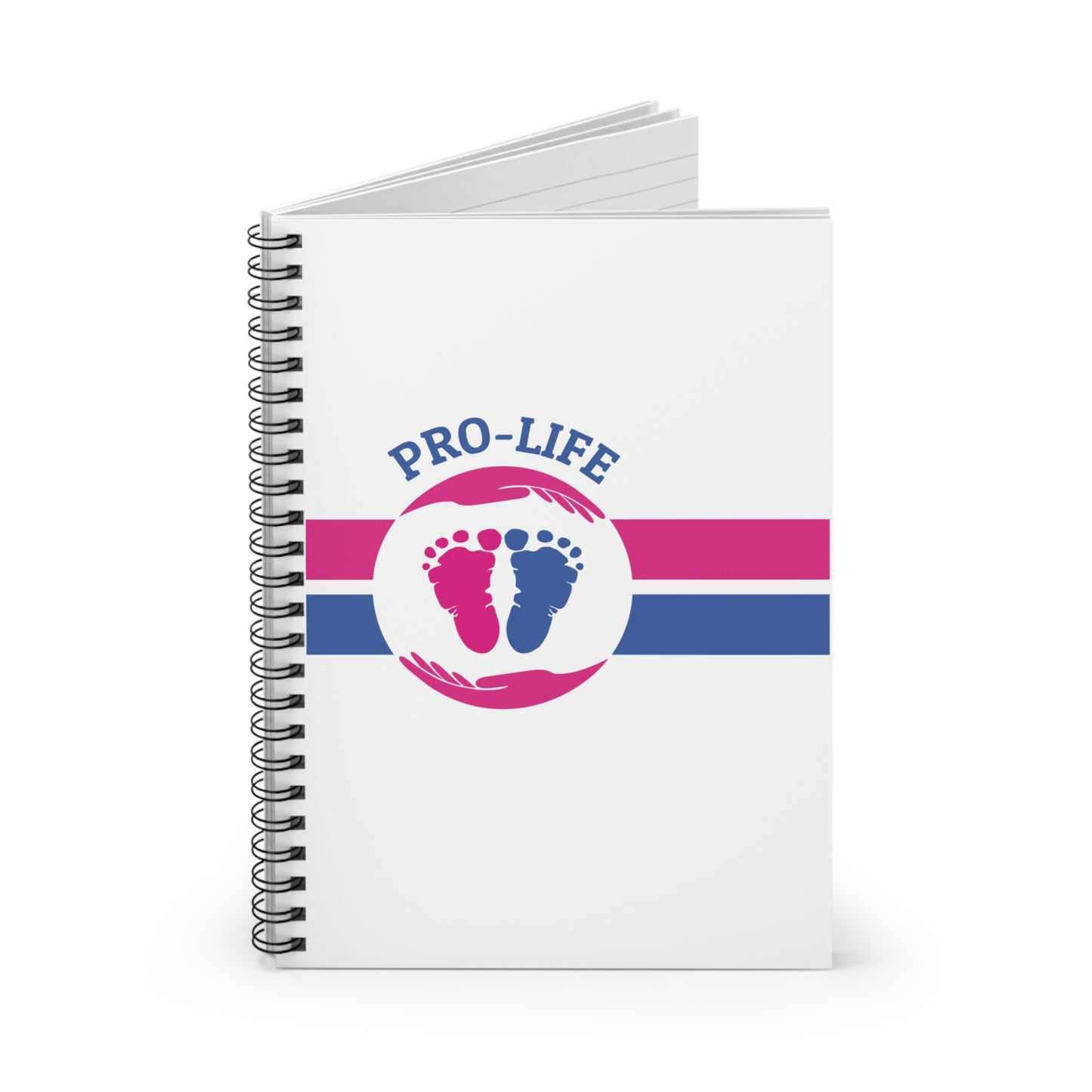 Pro Life - Spiral Notebook - Ruled Line