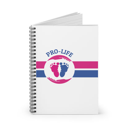 Pro Life - Spiral Notebook - Ruled Line