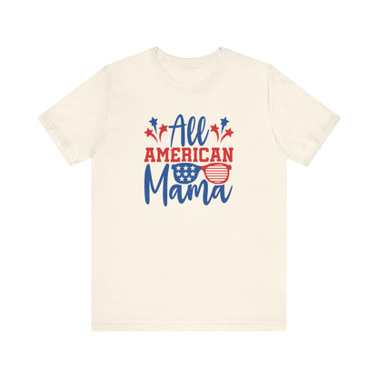 All American Mama - Ladies Jersey Short Sleeve Tee