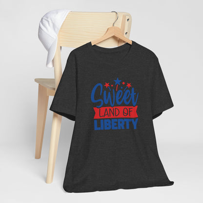 Sweet Land Of Liberty -  Men's Jersey Short Sleeve Tee