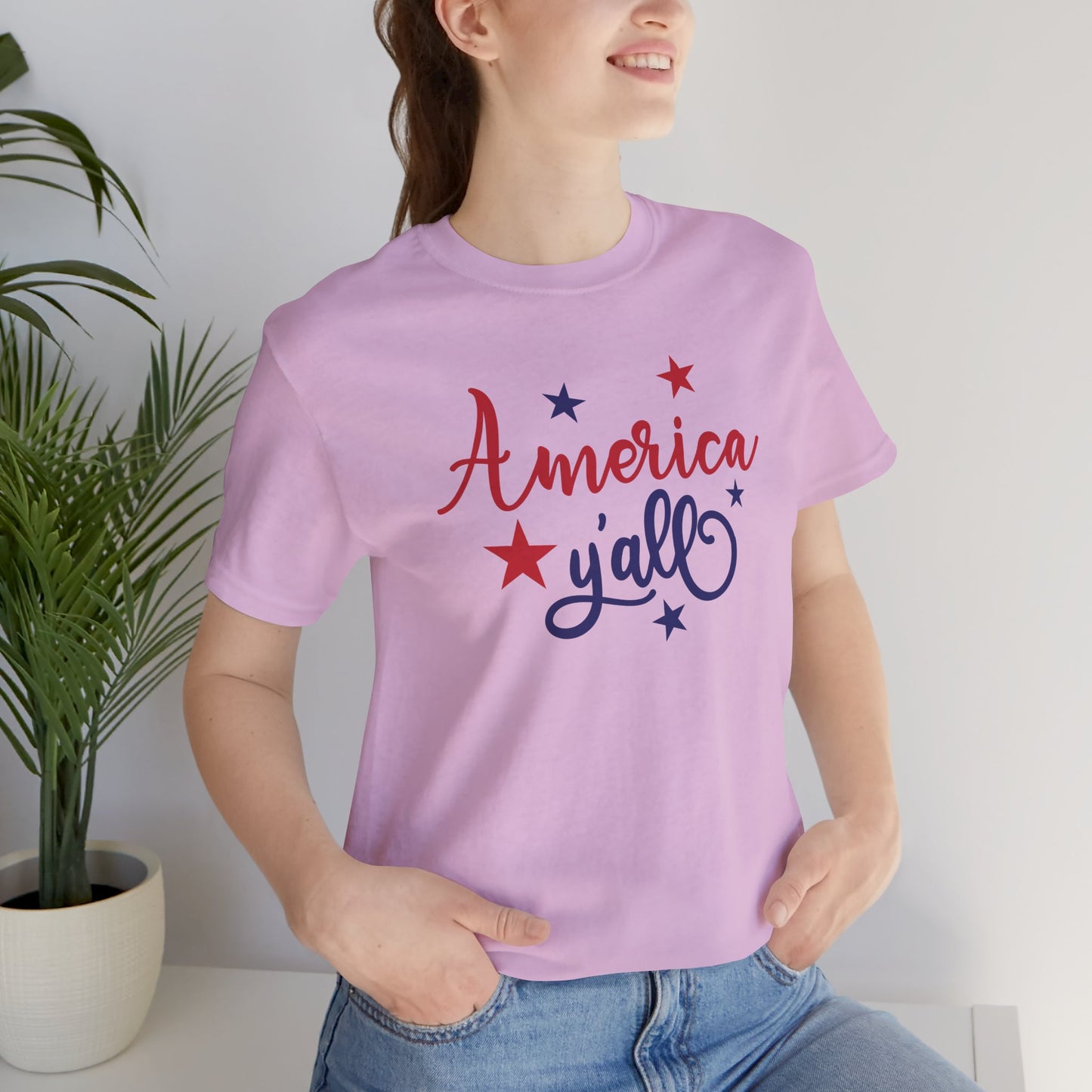 America Yall - Ladies Jersey Short Sleeve Tee