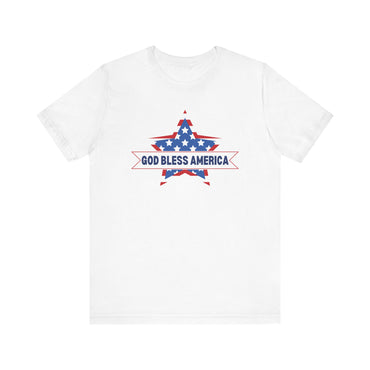 God Bless America - Ladies Jersey Short Sleeve Tee