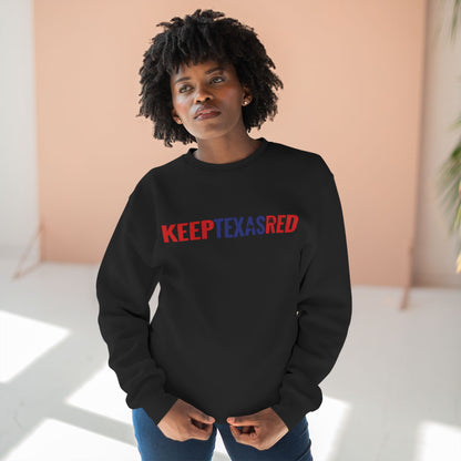 Keep Texas Red - Crewneck Sweatshirt