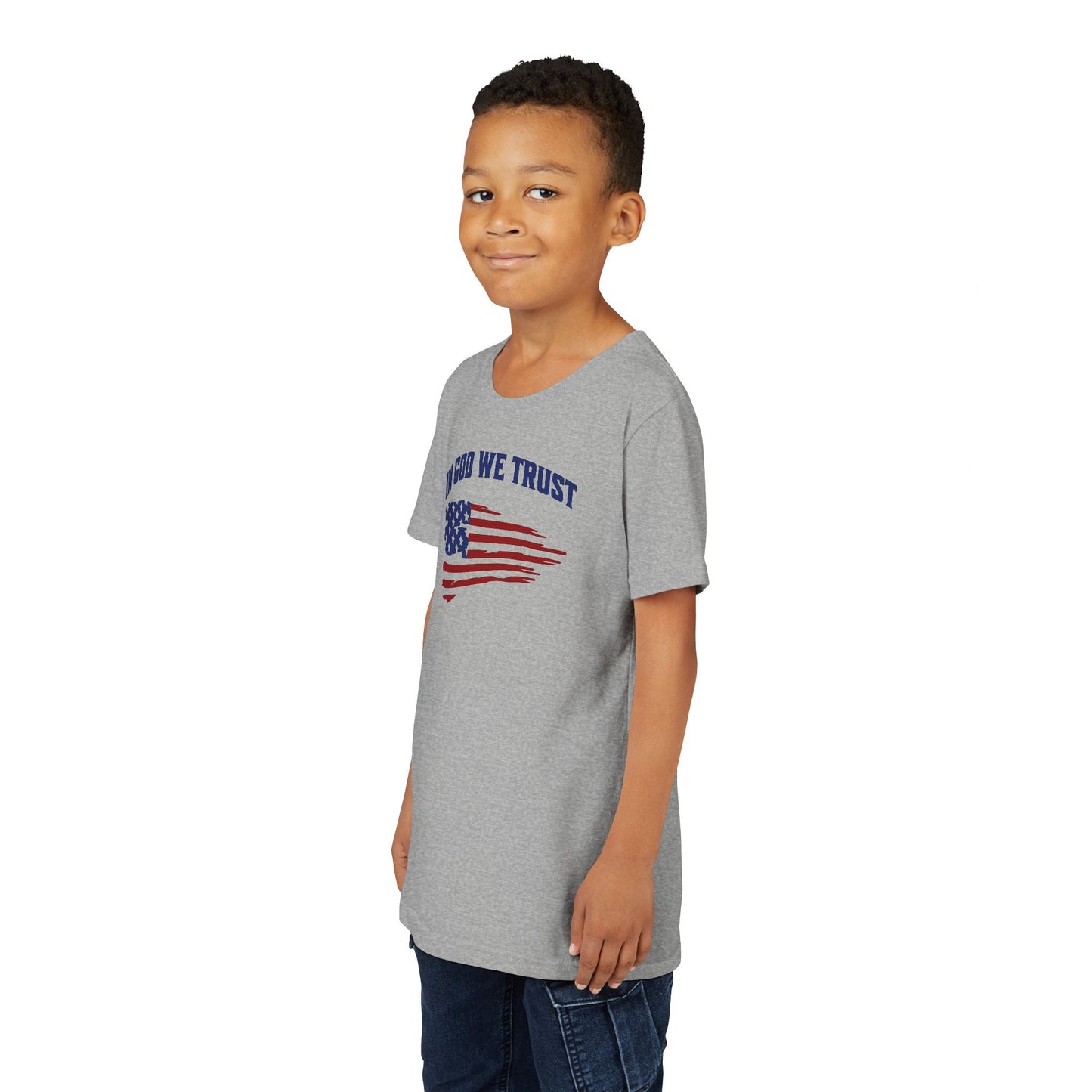 In God We Trust - Boys Youth Short Sleeve Tee