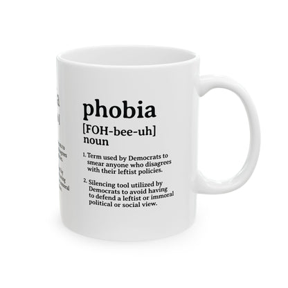 Phobia - Ceramic Mug, (11oz, 15oz)