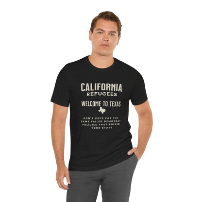 California Refugees -  Men's Jersey Short Sleeve Tee