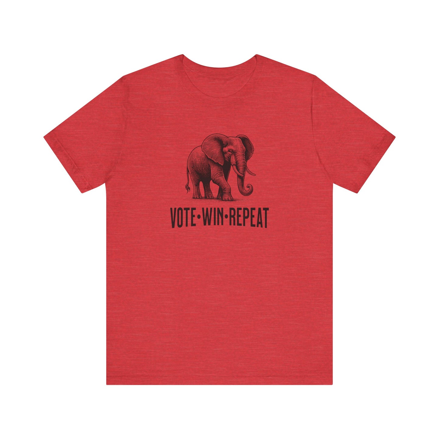 Vote Win Repeat - Jersey Short Sleeve Tee