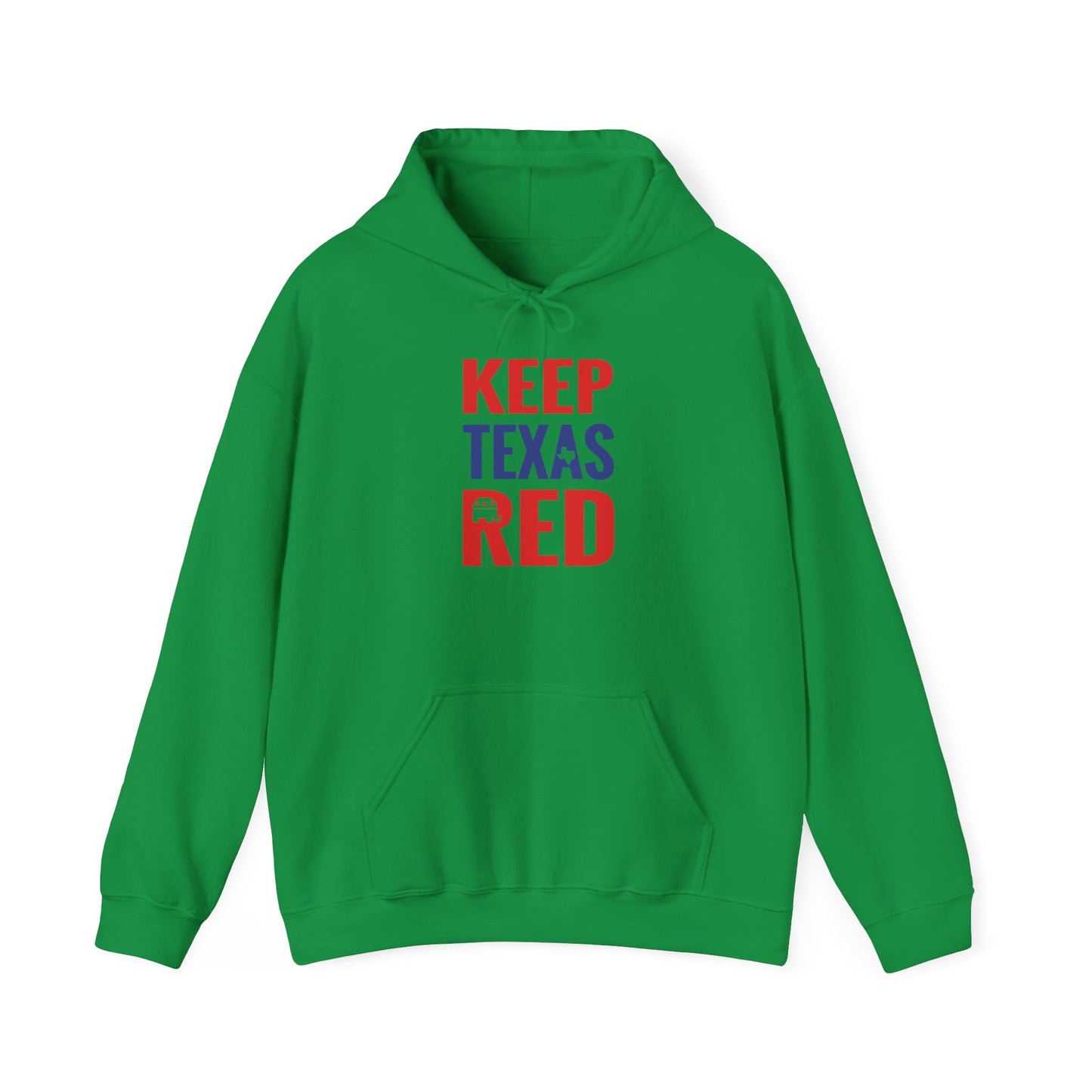 Keep Texas Red - Heavy Blend™ Hooded Sweatshirt