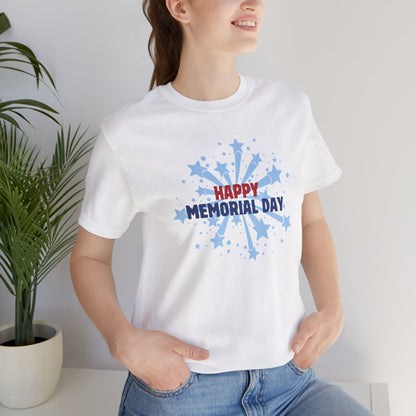 Happy Memorial Day - Ladies Jersey Short Sleeve Tee