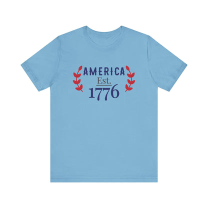 America Est. 1776 - Ladies Jersey Short Sleeve Tee