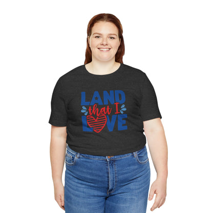 Land That I Love - Ladies Jersey Short Sleeve Tee